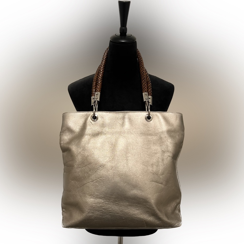 Michael Kors Collection Skorpios Pewter Tote